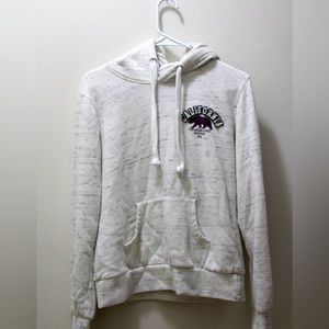 Cream colored hoodie repping California